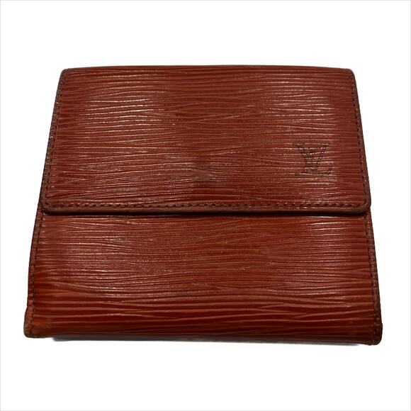 Louis Vuitton Paris Epi Wallet in Chestnut Brown - Picture 1 of 10